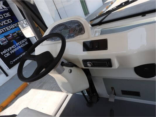 Vehículo eléctrico de carga 1 Tonelada EG6023H foto interior