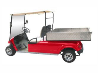 carro de golf con caja de carga hoteleria e industria