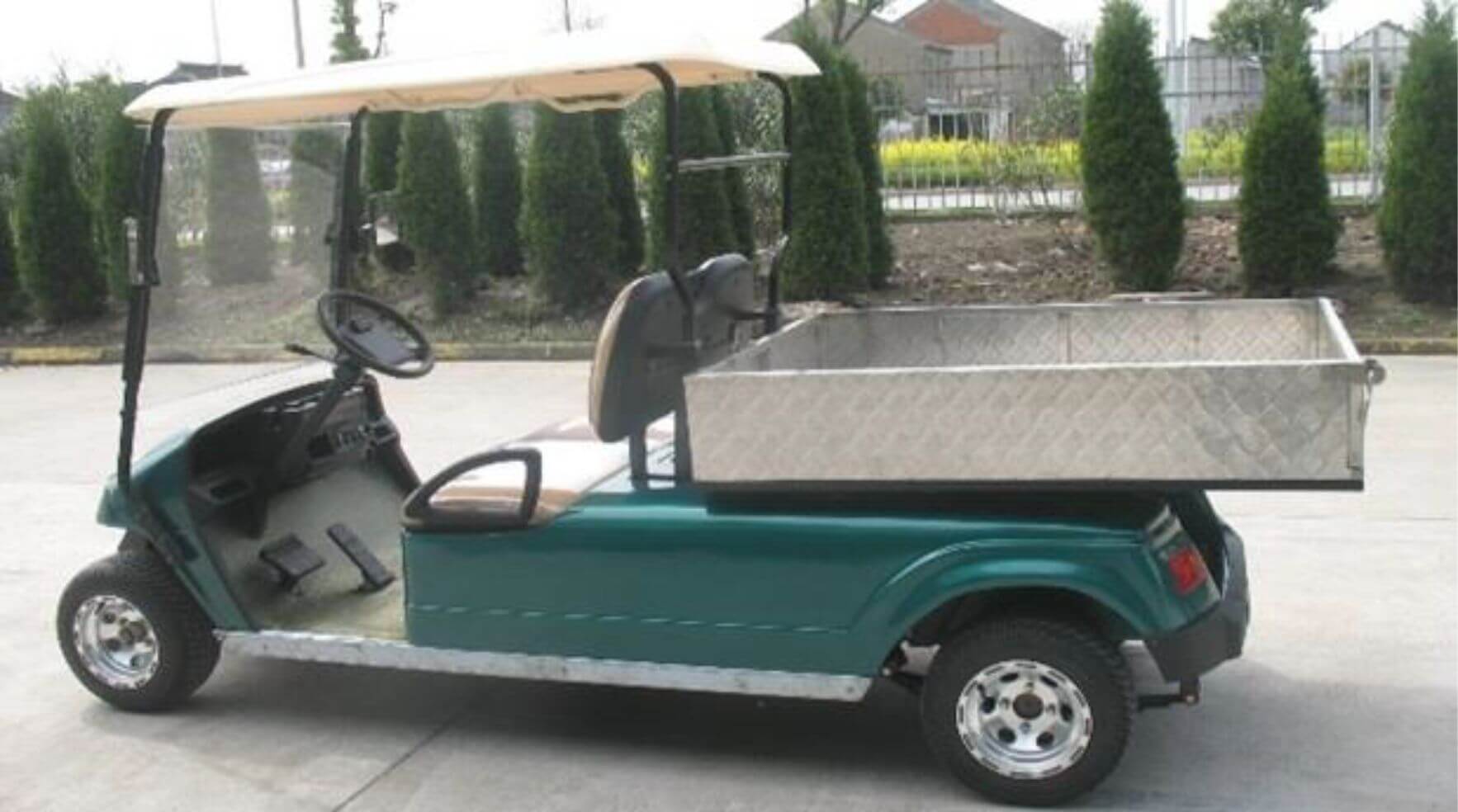 Carro de golf con caja de carga 530 Kg