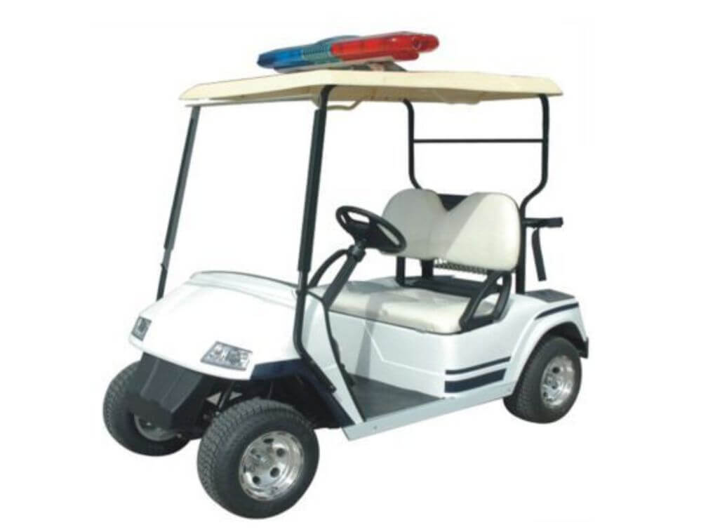 EG2028P Carro de golf Patrulla con faorlas Crossem 